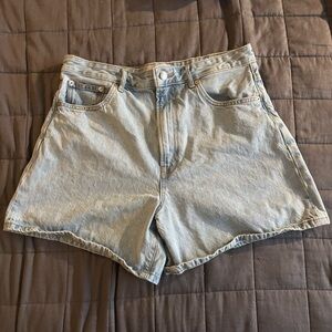 Everlane A-Line Denim Shorts in Organic Cotton